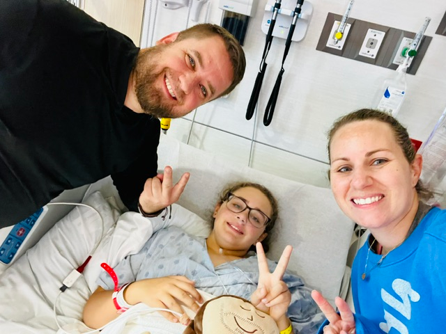 One hour, Kinley was crying in pain and struggling to breathe. The next, she woke from anesthesia believing she owned a zoo in Africa and that her father was a goldfish. We were learning that life was no longer measured in good days and bad days, but in good hours and bad hours.